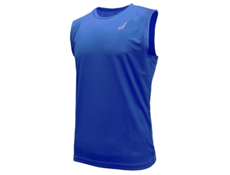 Camiseta de Hombre para Running JOLUVI Twist Azul (XS)