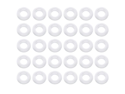 36 piezas de soportes redondos de silicona para gafas, ganchos para las orejas, para niños y adultos GOKOCO
