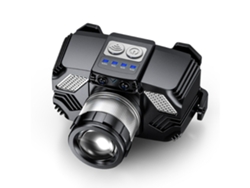 YEMAESRE A35 Faro Led 12.000 Lúmenes Potente Impermeable Con Zoom Negro