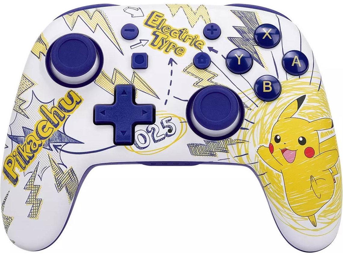 Mando POWER A para Nintendo Switch Pikachu (Inalámbrico)