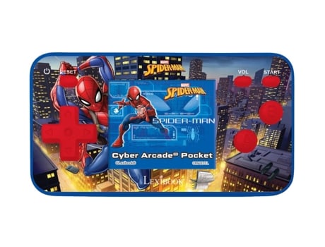 Consola de bolsillo Cyber Arcade® Pocket Spiderman - pantalla 1.8 '' 150 juegos