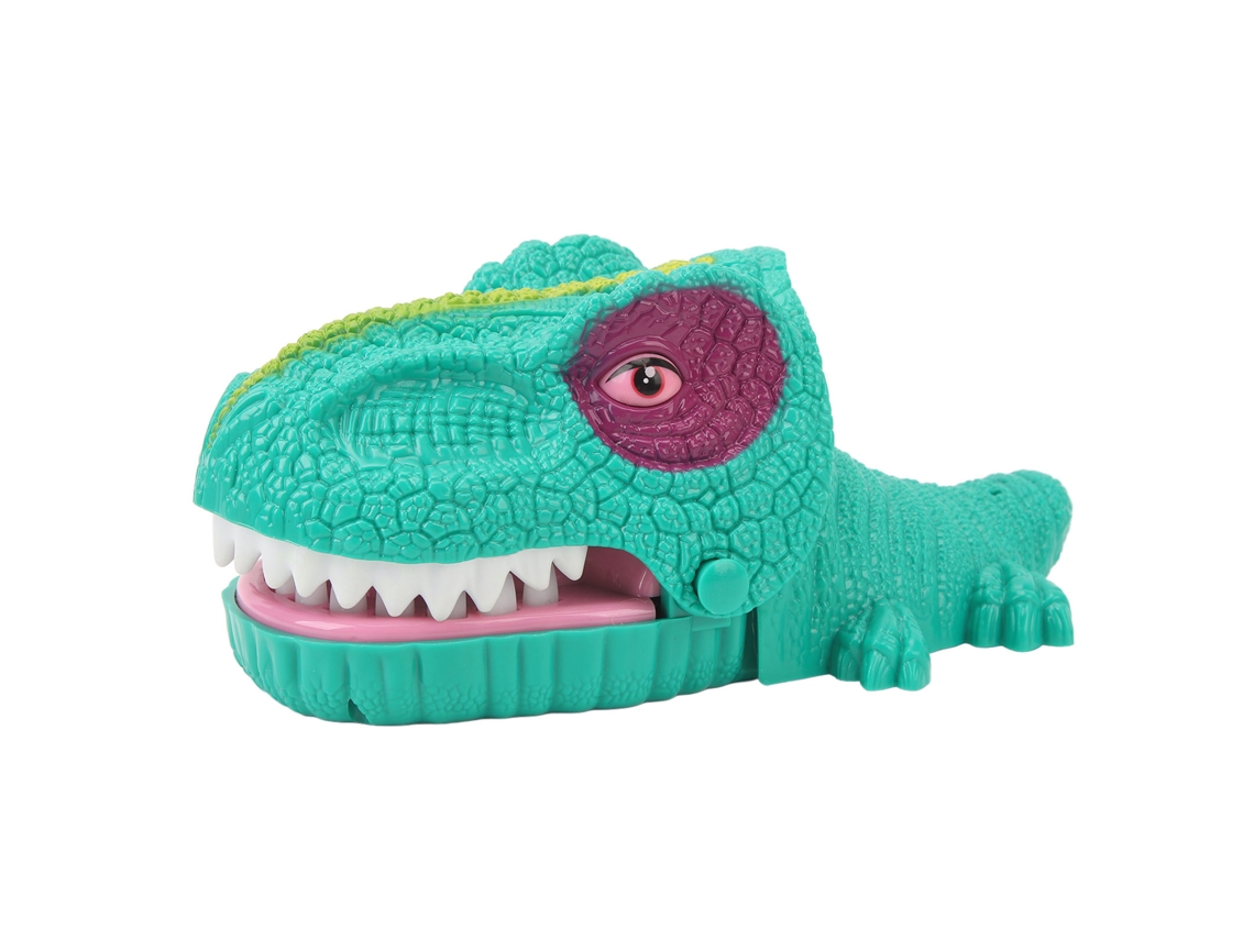 Urbannova-juguete Dientes Dinosaurio Juego Morder Dedo Con Música Verde