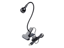 Lámpara de mesa con clip USB, lámpara de mesita de noche, reparación de teléfonos móviles, curado de adhesivo de uñas UV GOKOCO