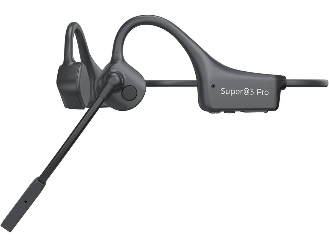 Micrófono Condução Óssea Boom Ideal Motoristas Yizhood Bluetooth Negro