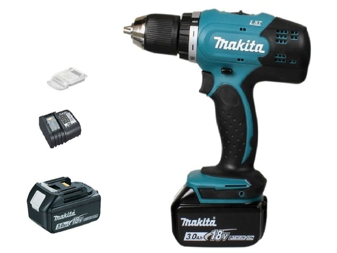 Taladro MAKITA 18V 3.0Ah 2 Baterías Cargador en Caja Ddf453Sfe