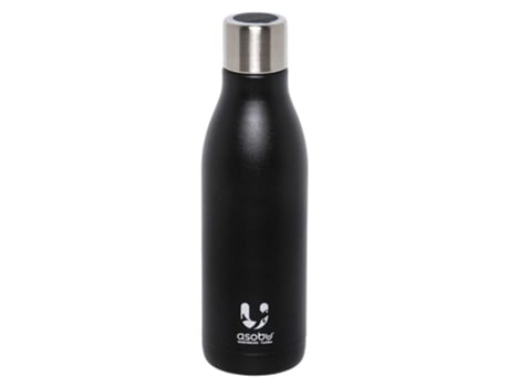 Garrafa Térmica de Luz Ultravioleta 500Ml Pretoasobu