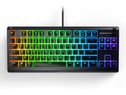 Teclado Gaming STEELSERIES Apex 3 TKL (Membrana - Inglés - Negro)
