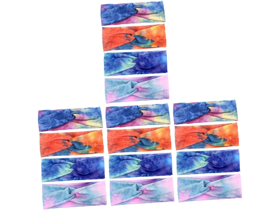 Conjunto de 16 piezas de cintas para la cabeza deportivas y accesorios de yoga.
