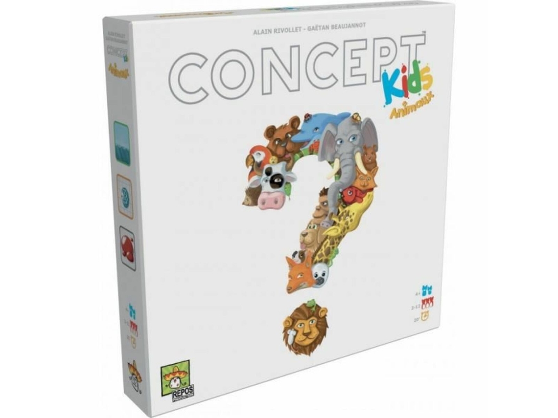 Juego de Mesa ASMODEE Concept kids (Edad Mínima Recomendada: 4 años)