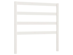 Maison Exclusive - Cabecero De Cama Madera Maciza De Pino Blanco 95x4x100 Cm