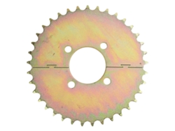 Polea De Cadena De Acero 530 37d De 58 Mm Para Atv/go Kart, 4 Agujeros, Piezas De Modificación Divisibles