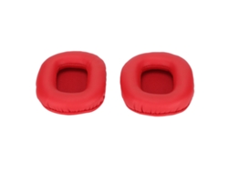 Almohadillas De Repuesto De Piel Sintética Para Auriculares Edifier W800bt W8088bt K800 K830 (rojas)