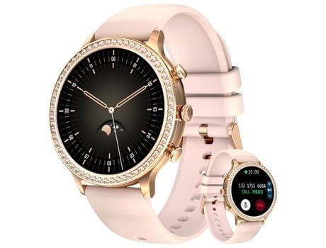 Reloj Inteligente AUJEZON I70 Con Función Inteligente De Pantalla Dividida Rosa
