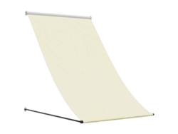 Maison Exclusive - Toldo Retráctil De Tela Y Acero Crema 100x150 Cm