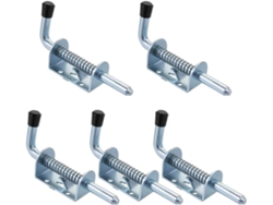 KOFIHETY Bolt de barril de servicio pesado para gabinete, pasador de protección de puerta cargada de resorte con desconexión suave, perfecta para cobertizo, re