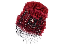 Turbante Suave, Transpirable Y Elástico Para Mujeres Y Niñas - Vino De Moda
