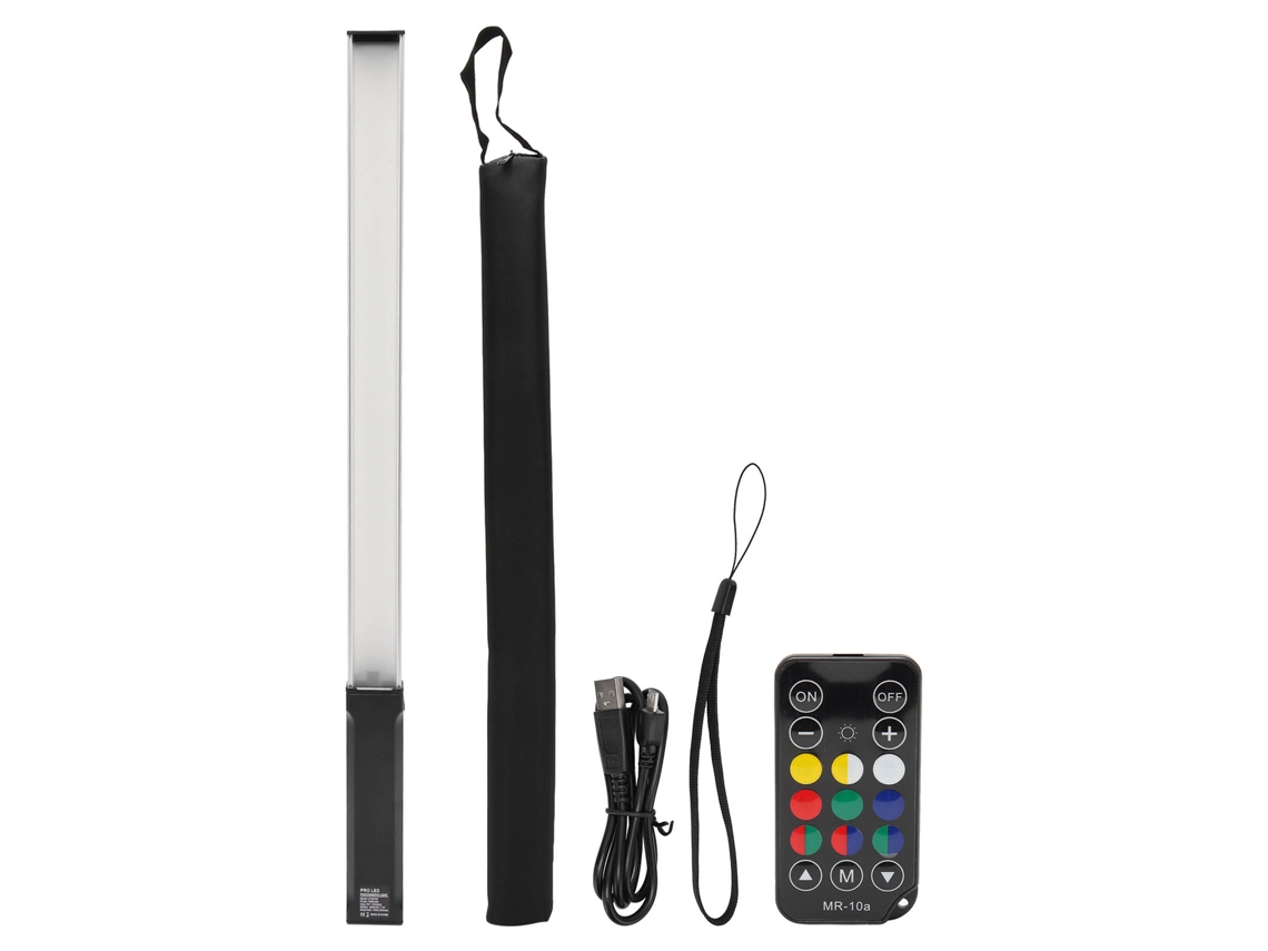 Palo de luz LED RGB con 9 núcleos y 9 efectos