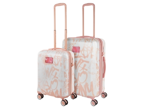 Juego De Maletas Pc DKNY DKNY-561 Rebellion whitevenus rose (44X66x25 Cm - 61L)