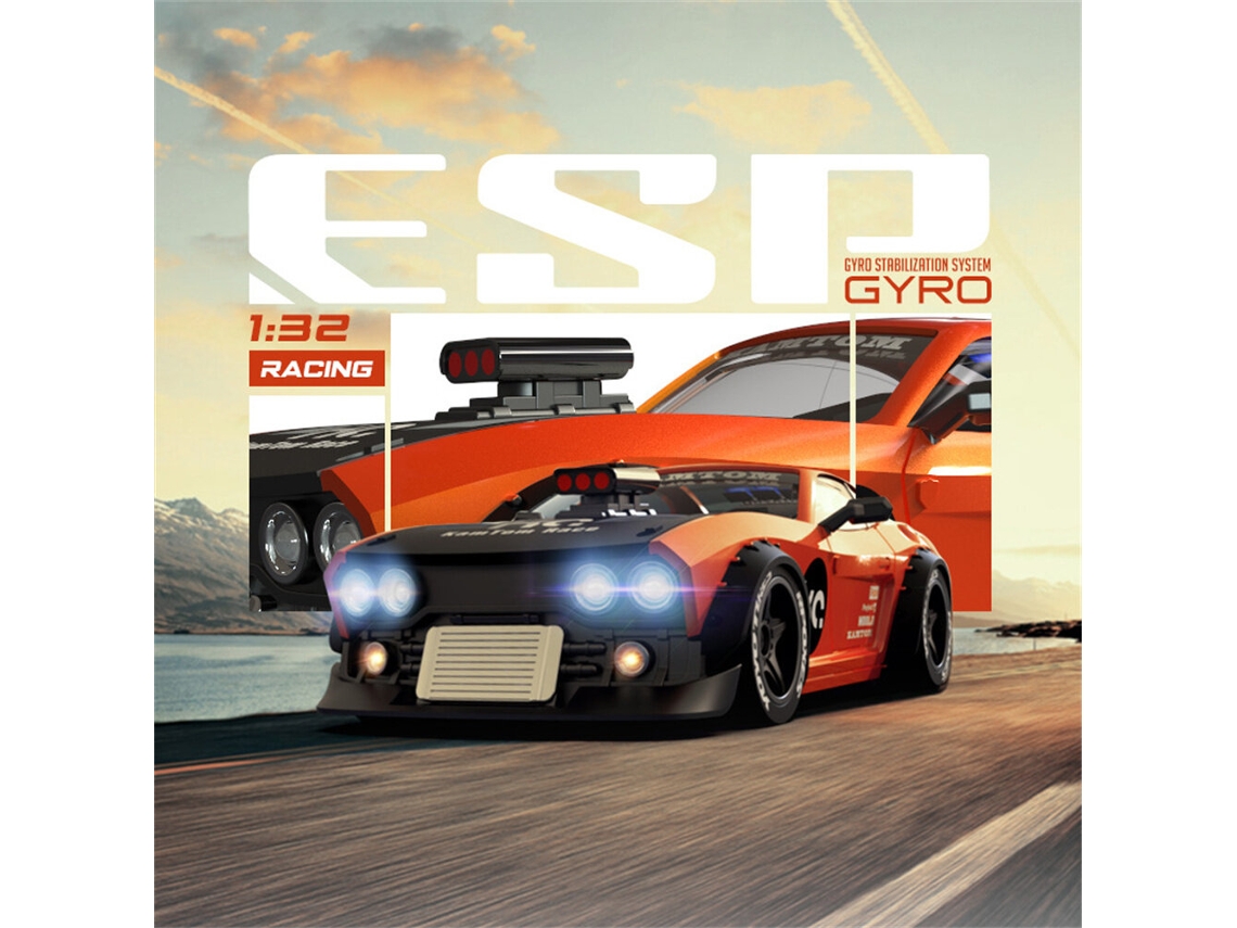 Versión Estándar Naranjakamtom Km3299 Rtr 1/32 2.4g 4wd Drift Esp Gyro Led Alta Velocidad Rtr Juguetes Regalo Niños