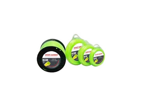 Hilo de Nylon Cuadrado para Desbrozadoras AUSAVIL C2450 Ø2.4mm Rollo 15m 390705610