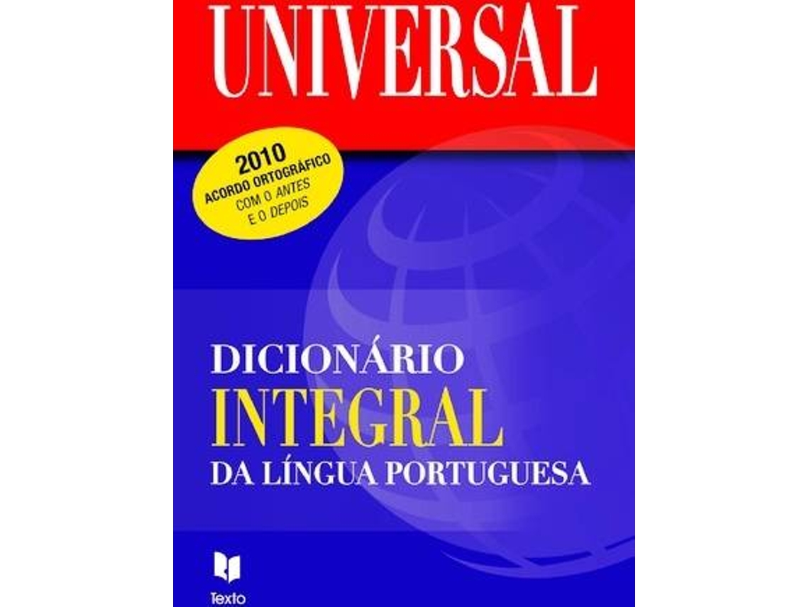 Libro Dicionario Integral Lingua Port (Portugués)