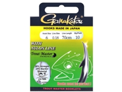 Gancho GAMAKATSU Trout Master Nylon LS-708