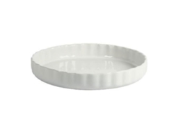 512734 Molde Cerámico Blanco 28 cm 512734 Crealys