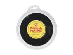 Almohadilla De Tinta Redonda Lavable Para Que Los Niños Hagan Grafitis Y Huellas Dactilares En Madera Y Tela.
