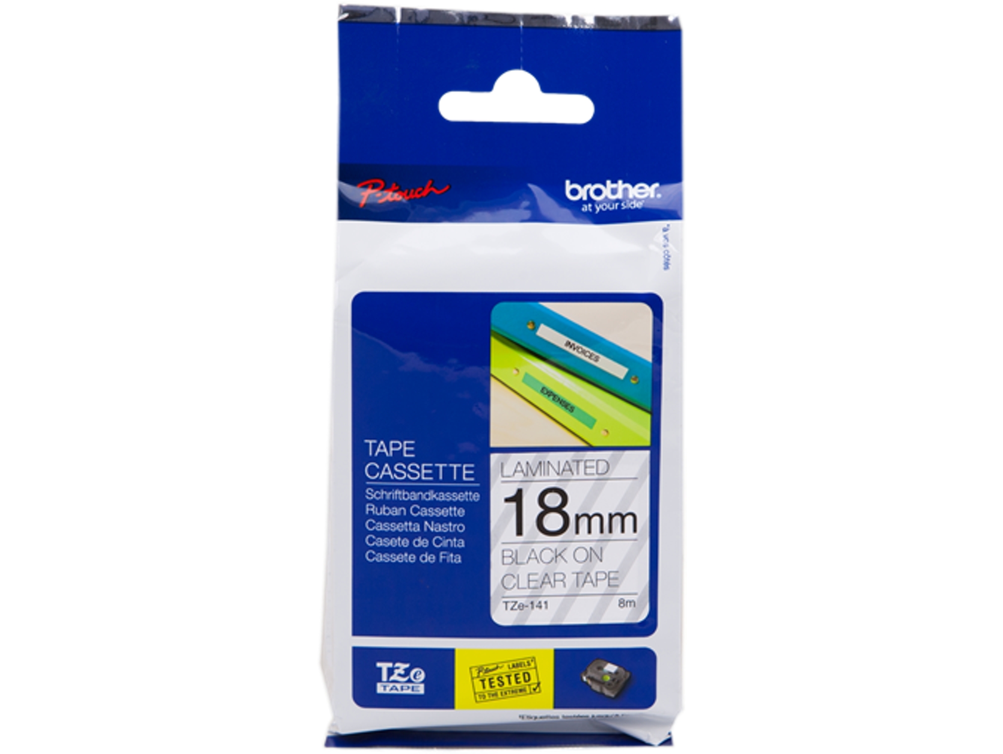 Cinta BROTHER TZe141 laminada