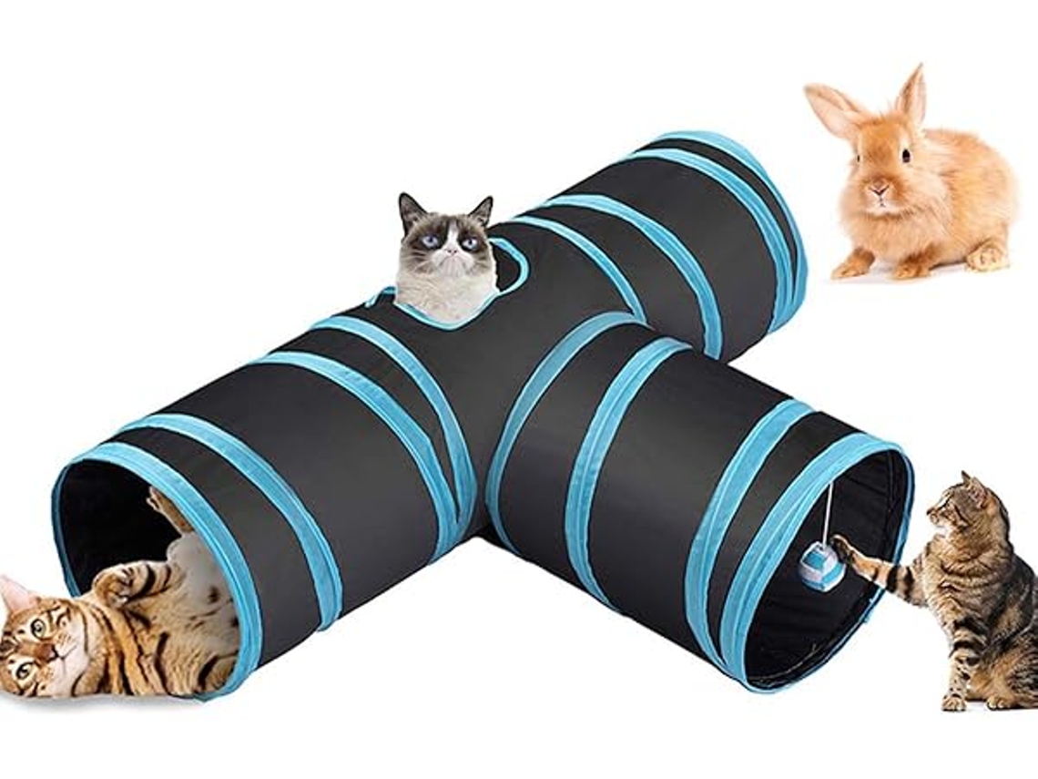 Túnel De Juguete Plegable Para Mascotas, Apto Para Gatos, Conejos Y Perros, Educativo, Divertido, Ergonómico, Para Uso Diario.