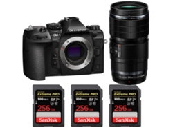 Om System Om-1 Mark Ii + Ed 90mm F/3.5 Macro Is Pro + 3 Sandisk 256gb Uhs-ii 300mb/s + Ebook “20 Consejos Para Fotos Que Impactan”