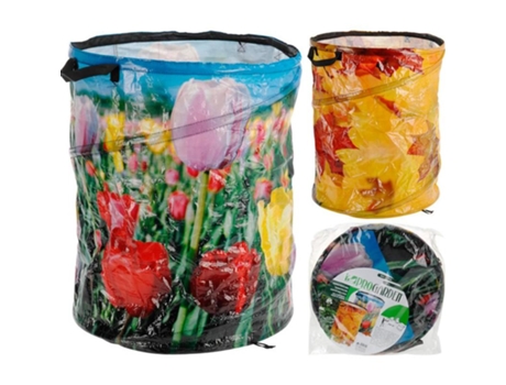 Cubo basura plegable 45x55 cm deco