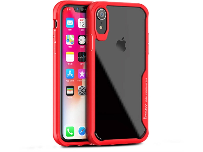 Funda iPhone XS Max WJS Protection Armor Rojo