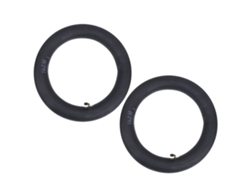 Vlrla-2 Piezas Cámara De Aire De Butilo Con Válvula Curva Para Bicicleta Bicicleta Plegable Accesorio 14x2.5in