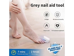 Dispositivo portátil para el tratamiento de la onicomicosis: Mini lámpara LED de terapia - Talla única