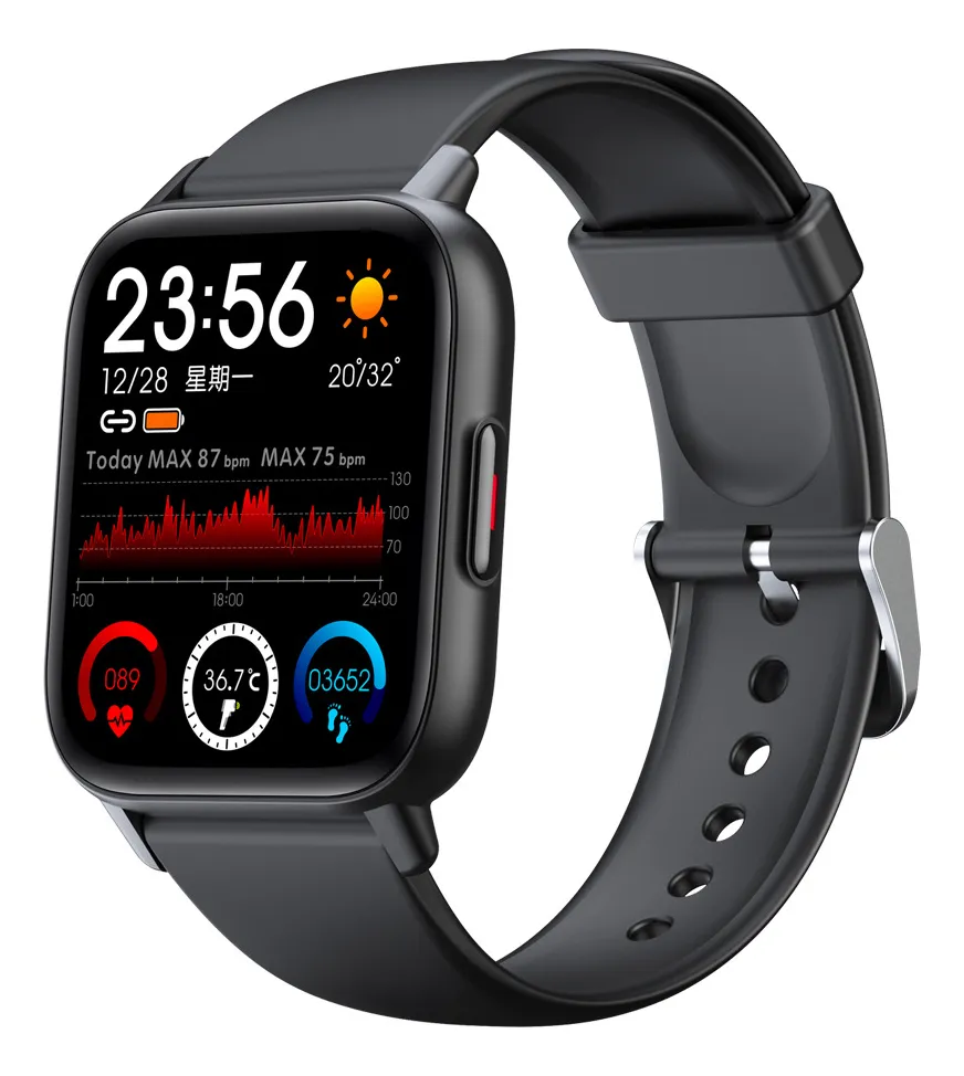Reloj inteligente Qs16pro con sensor de temperatura corporal para Japanvayotoy