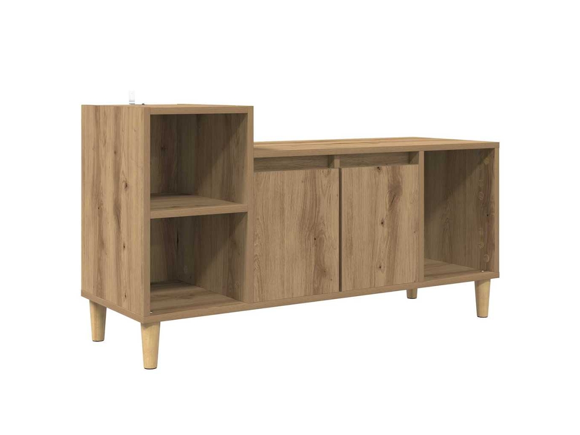 Maison Exclusive - Gabinete De Tv Roble Artesanal 100 X 35 X 55 Cm