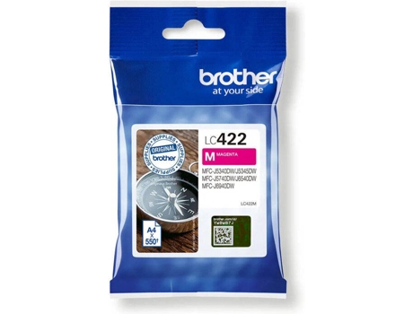 Cartucho de Tinta BROTHER LC422M Magenta