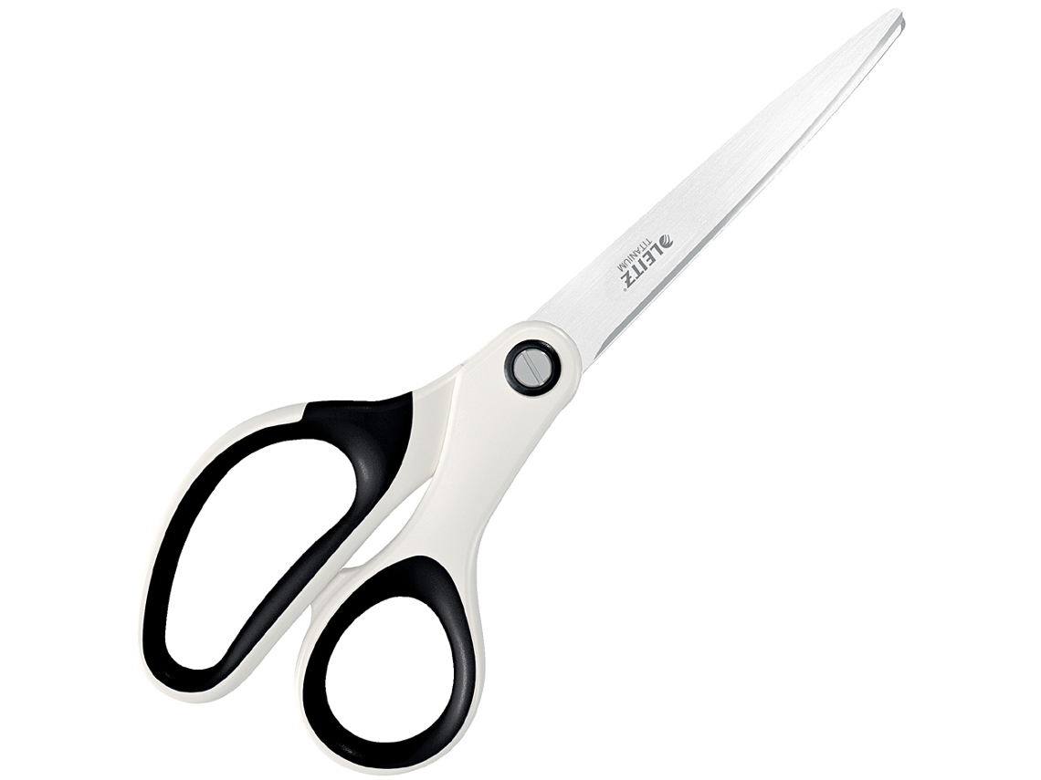 Tijeras LEITZ Wow Titanio Longitud: 205 Mm 8 Blanco Perla