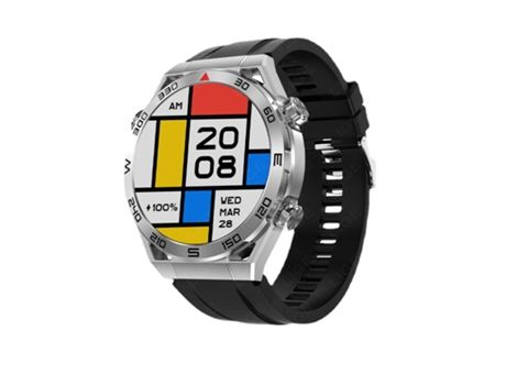 Reloj inteligente GPS para hombre, resolución HD de 454x454, llamadas de voz, relojes NFC, brújula IP68, resistente al agua, ECG PPG, reloj intelig...
