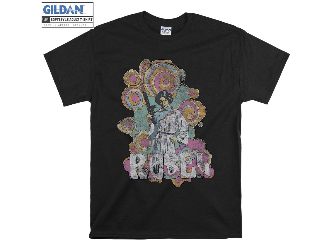 Camiseta Rockinstone Star Wars Princess Leia（xxl）