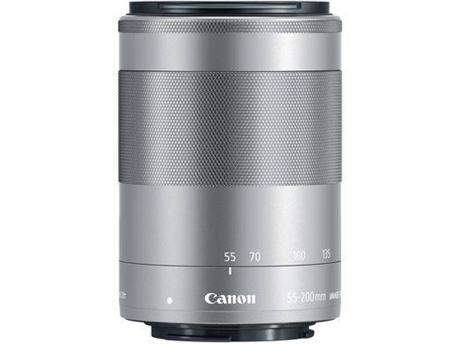 Objetivo CANON EF-M 55-200mm F4.5-6.3 IS STM (Plata - Encaje: Canon EF-M - Apertura: - f/32)