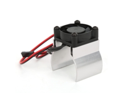 Disipador De Calor Rc, Ventilador De Refrigeración, Alta Disipación Para Modelos Rc 1/10 -4