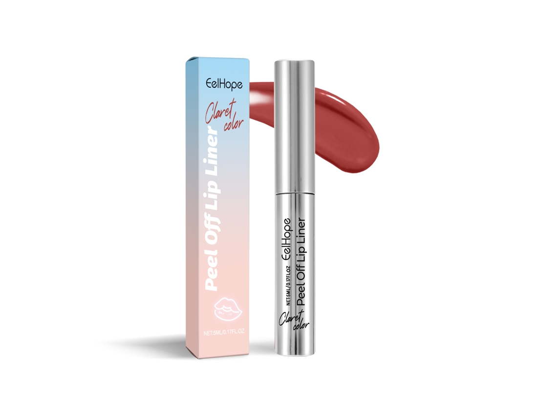 Lápiz labial removible color vino