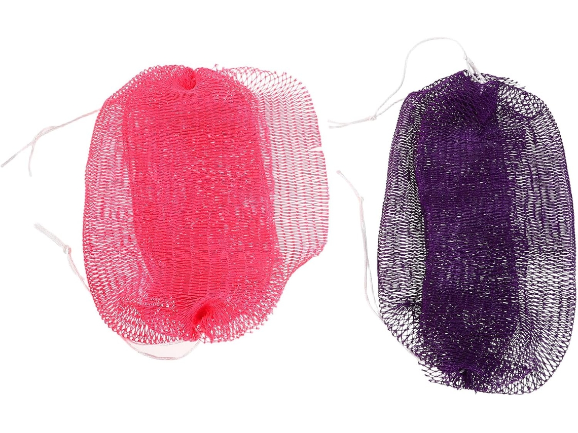 Juego De 2 Esponjas Exfoliantes De Malla Africana