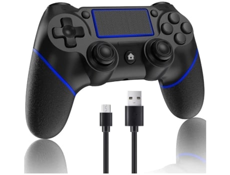 Mando PS4 ENZONS (Inalámbrico - Azul)