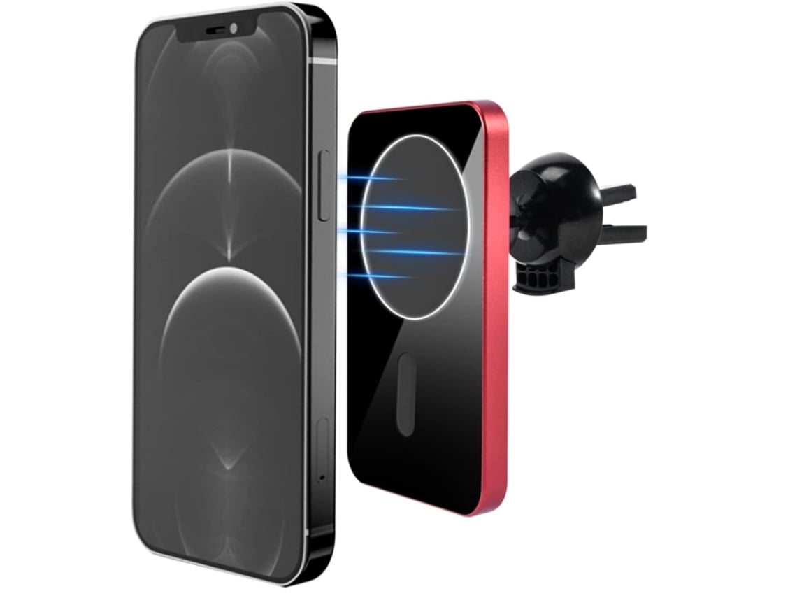 Cargador Carro Sem Carregamento Rápido Magsafe YIZHOOD Rojo