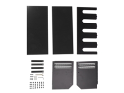 Organizador de herramientas eléctricas de pared con 5 compartimentos, soporte para taladro eléctrico, soporte para taladro resistente.