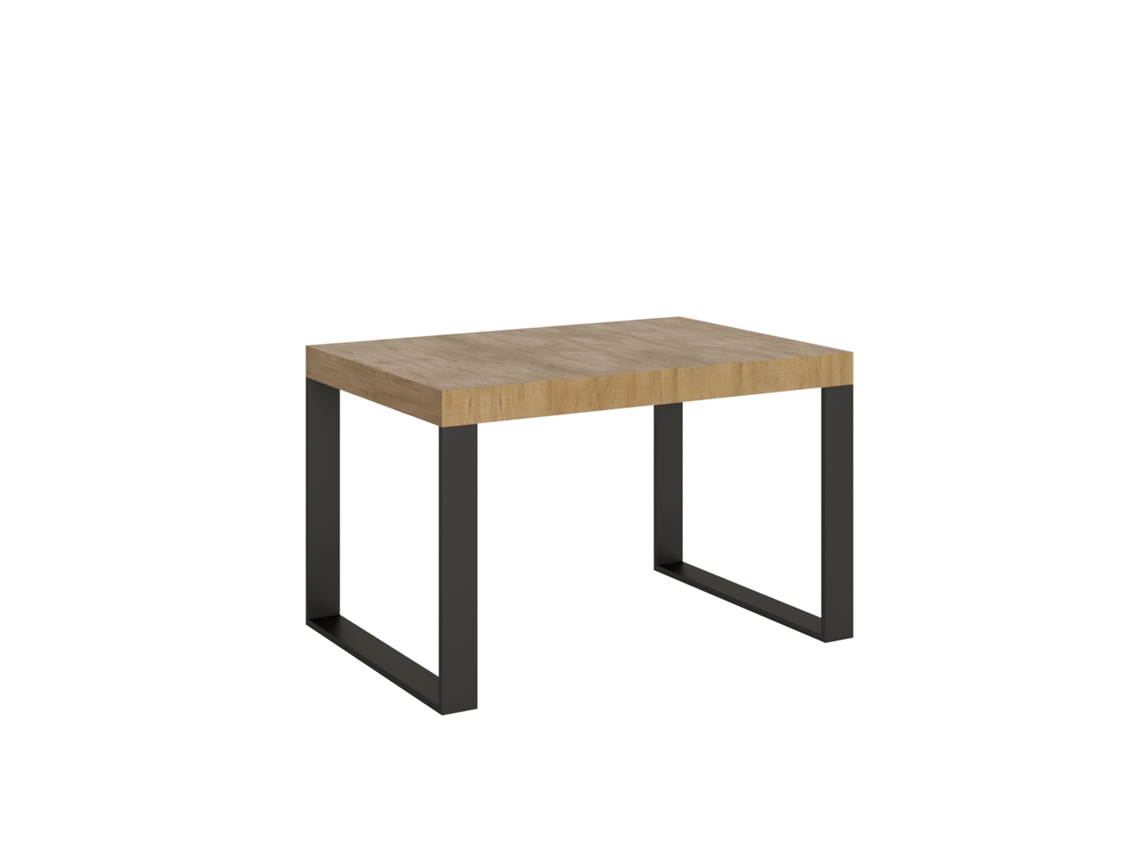 Mesa de Comedor ITAMOBY Tecno Premium (90x130/390 - Paneles de Melamina - Roble Natural)