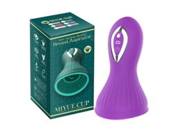 Vibrador a prueba de agua IPX7 con 7 modos de succión y 7 de vibración para mujeres (púrpura) YIZHOOD